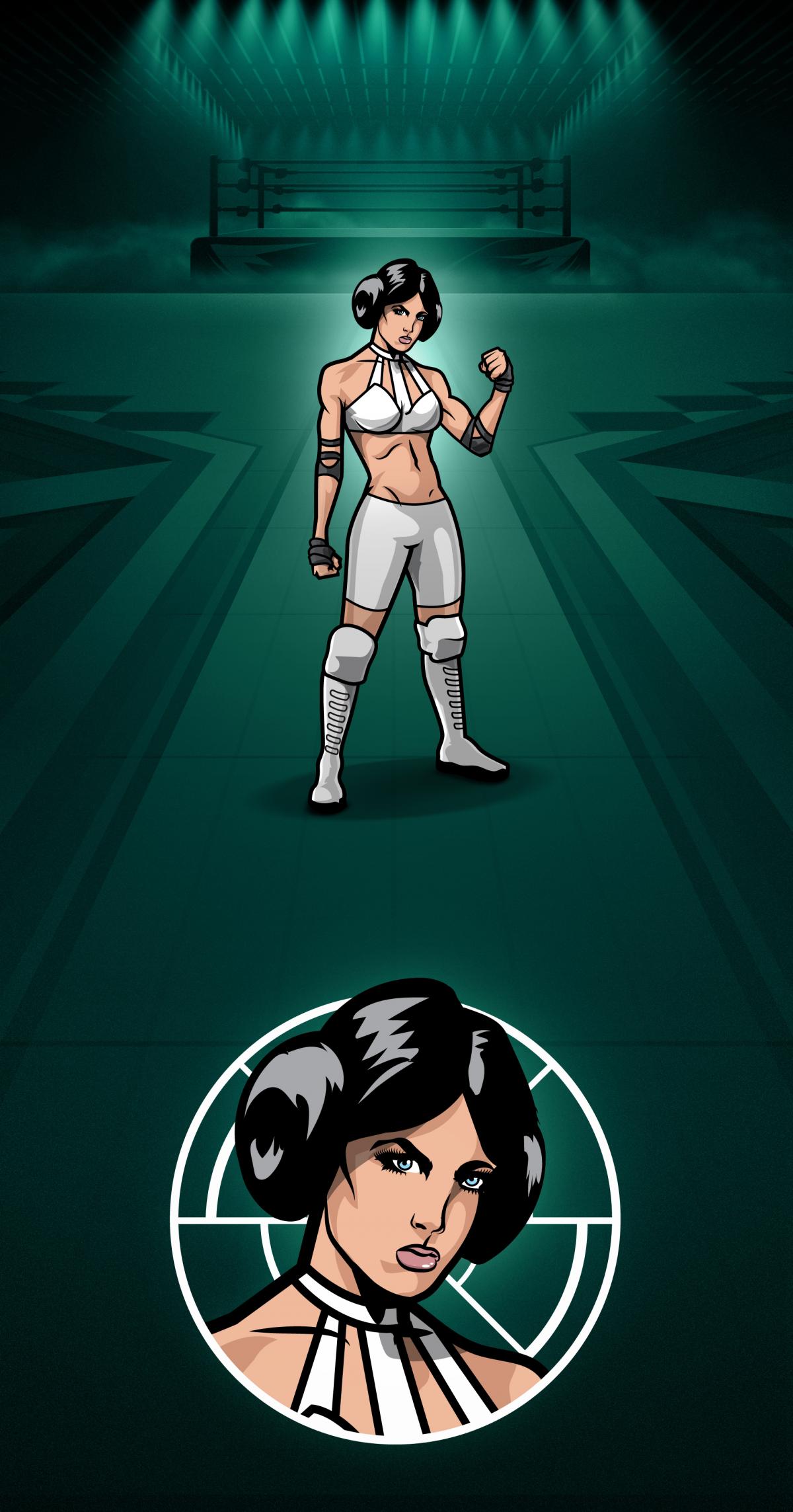 Personajes de Star Wars como luchadores de WWE.