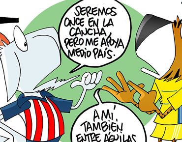 A Chivas lo apoya medio México, pero a Tigres el resto