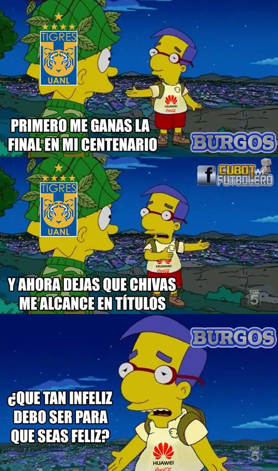 Mejores memes de la gran final del C2017 de la Liga MX entre Chivas y Tigres.