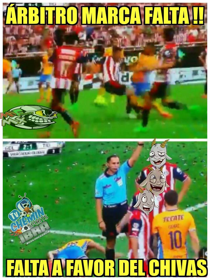 Mejores memes de la gran final del C2017 de la Liga MX entre Chivas y Tigres.