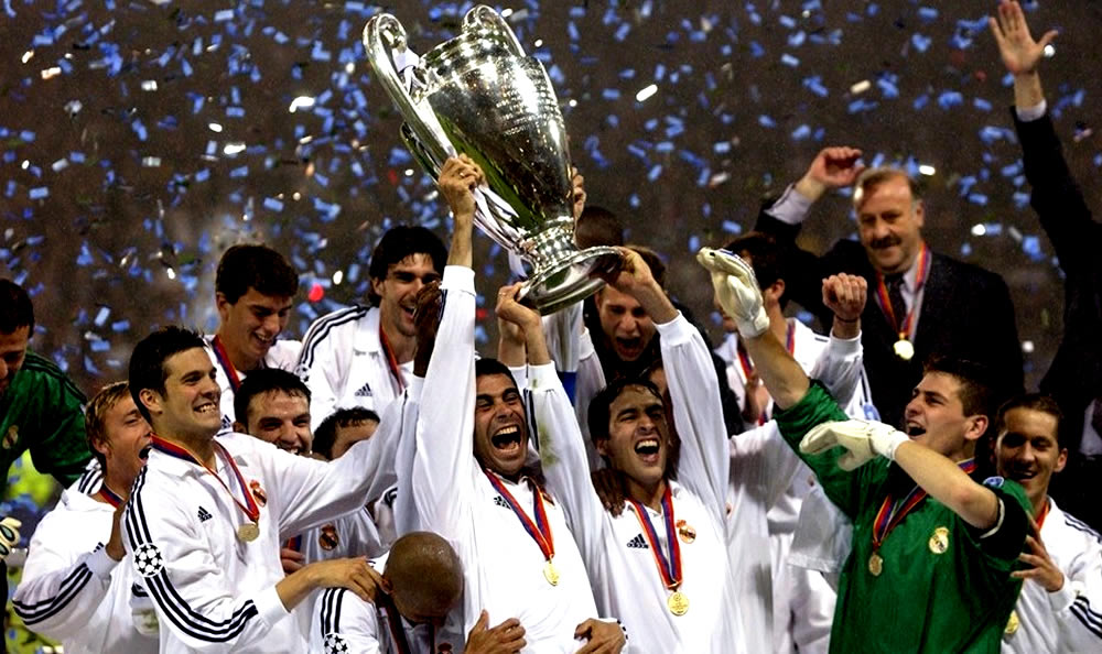 En 2002 el Madrid venció 2-1 al Leverkusen y levantó la novena estrella.