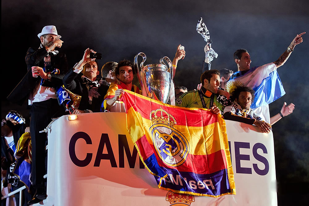 La DÉCIMA generó una verdadera locura en Madrid en el año 2014.