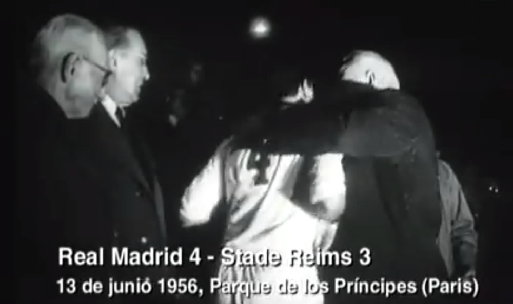 1 Copa de Europa del Madrid fue al vencer al Stade de Reims: 13 de junio de 1956