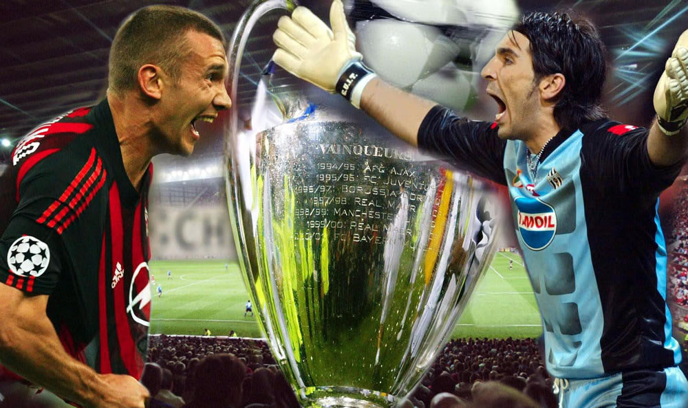 En la gran final entre italianos en el 2003, fue el Milan quien alzó la orejona.
