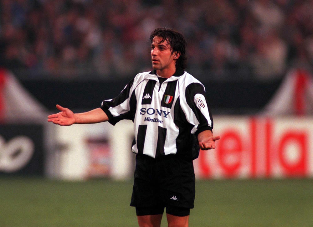 Alessandro del Piero no entendió la derrota ante el Real Madrid en final 97-98