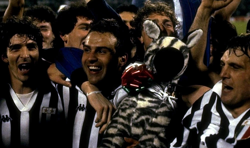 Juventus, campeón de la Copa Europea de Clubes en la edición 1984-85.