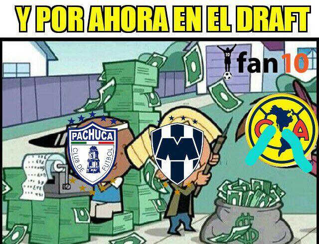 Los mejores memes del Draft 2017 de la Liga MX.