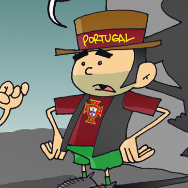 México vs. Portugal... Sombras nada más