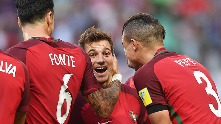 Cédric, en la recta final del encuentro puso el 2-1.
