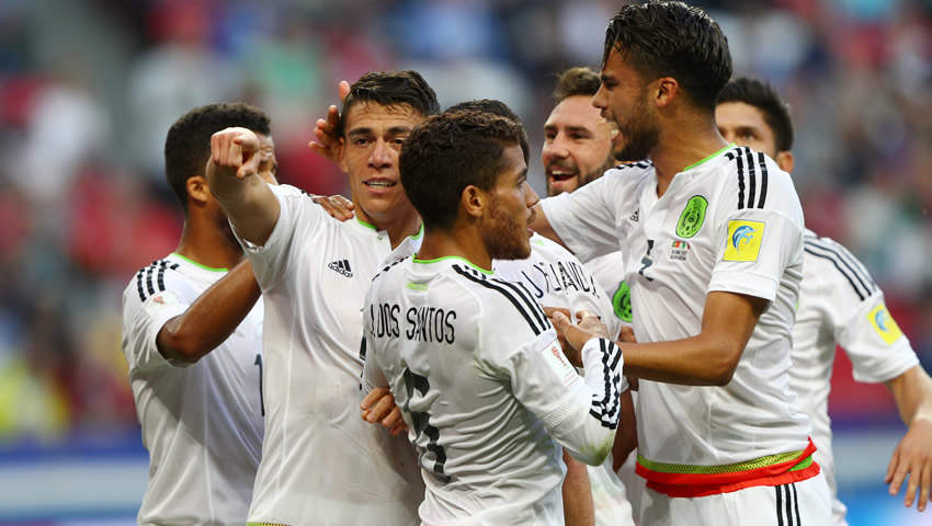 Golazo de Moreno que dio el empate de 2-2 a México.
