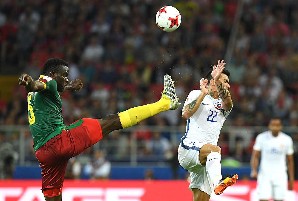 Las mejores imágenes del Camerún vs. Chile