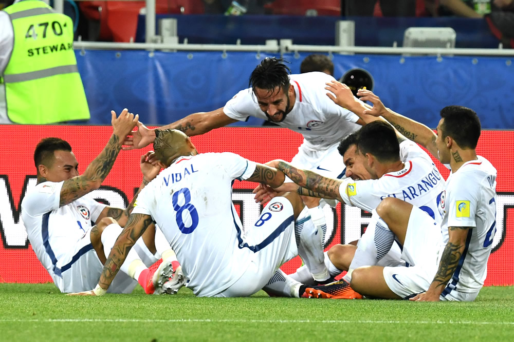 Las mejores imágenes del Camerún vs. Chile