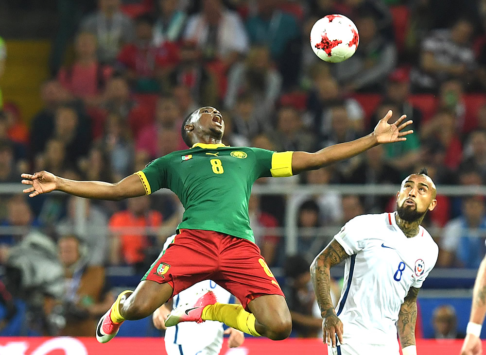 Las mejores imágenes del Camerún vs. Chile