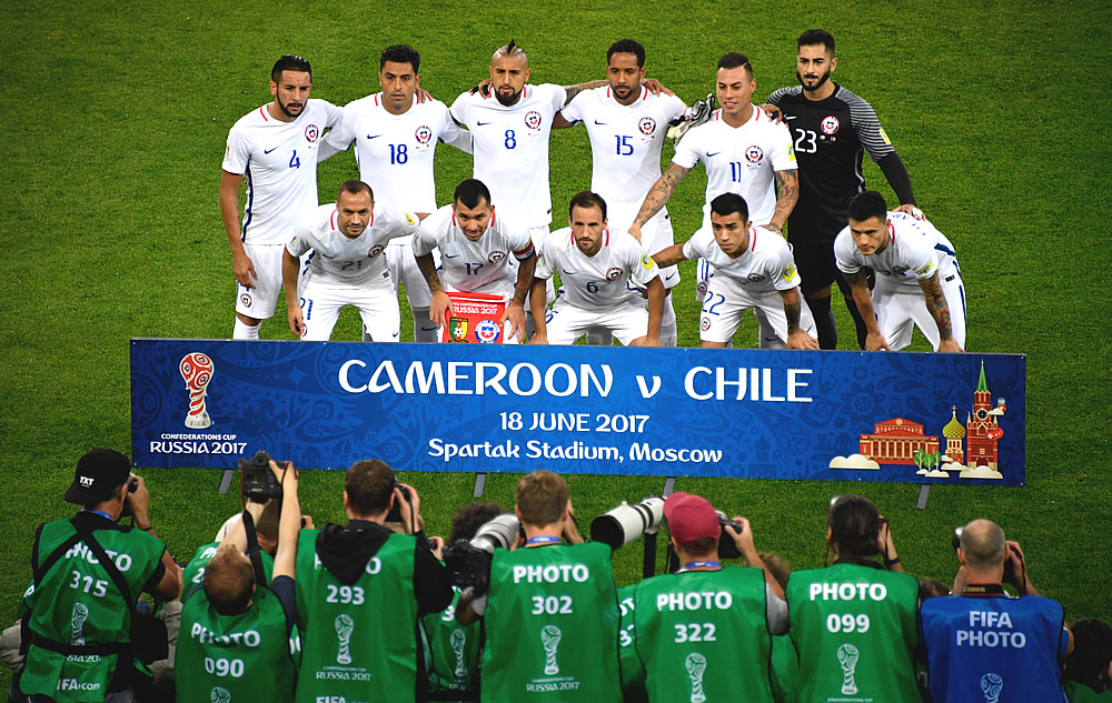 Las mejores imágenes del Camerún vs. Chile