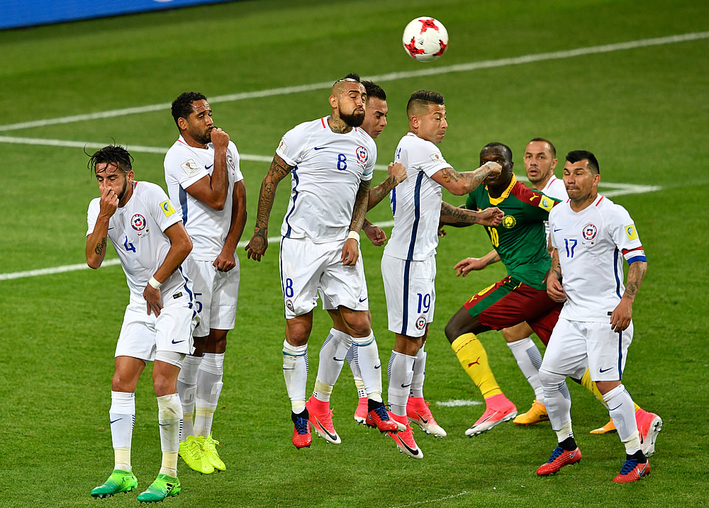 Las mejores imágenes del Camerún vs. Chile