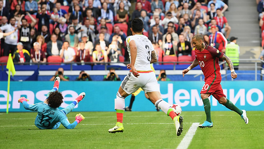 Sin marca mexicana, Quaresma se perfiló para perforar la cabaña de Ochoa. 