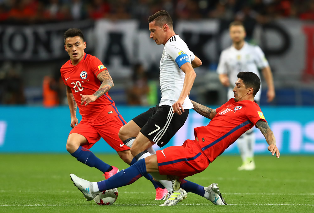 Lo mejor del Alemania-Chile en imágenes