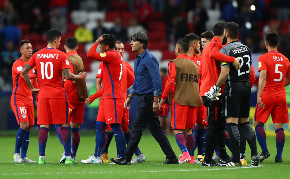 Los mejor del Alemania-Chile en imágenes