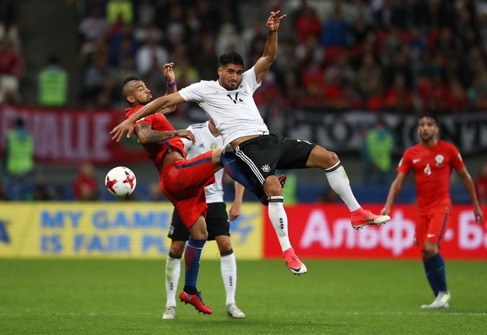 Los mejor del Alemania-Chile en imágenes