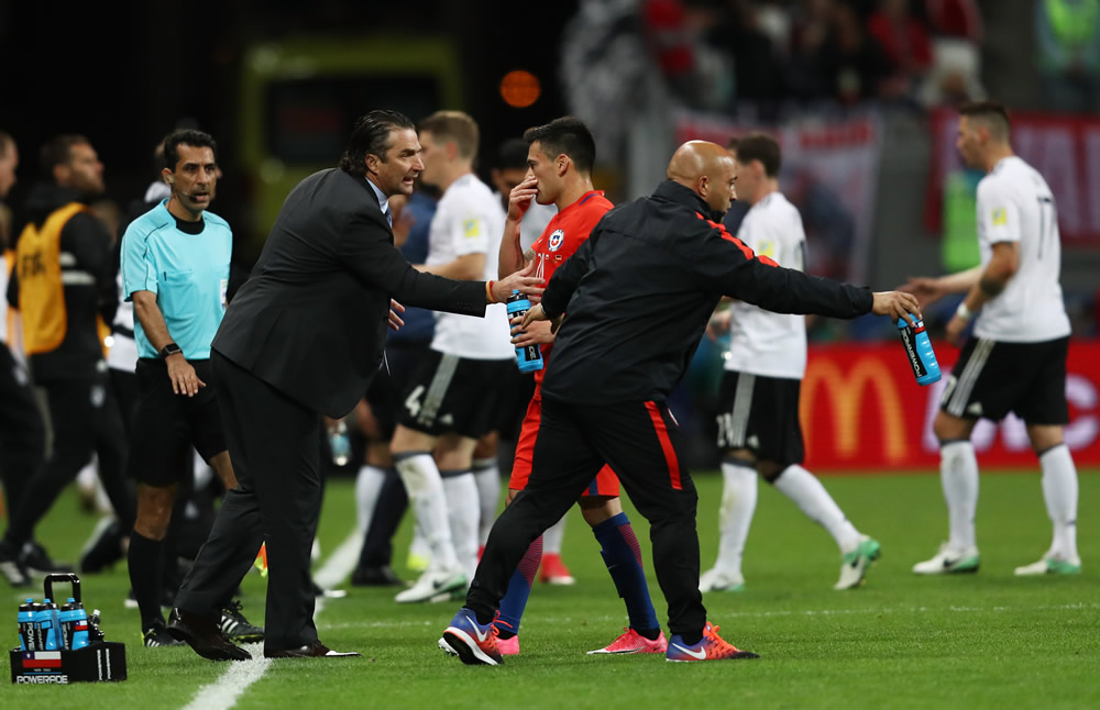 Los mejor del Alemania-Chile en imágenes