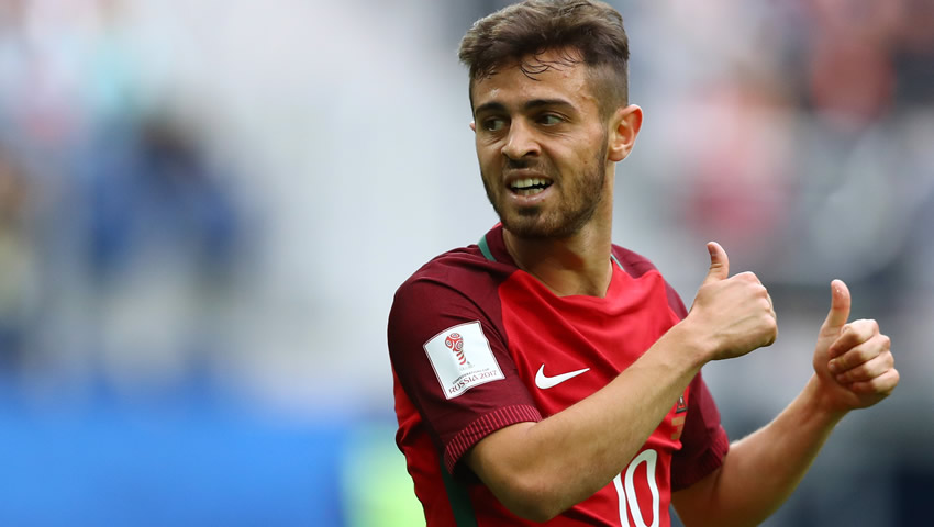 Cuatro minutos después de CR7, Bernando Silva amplió la ventaja. 