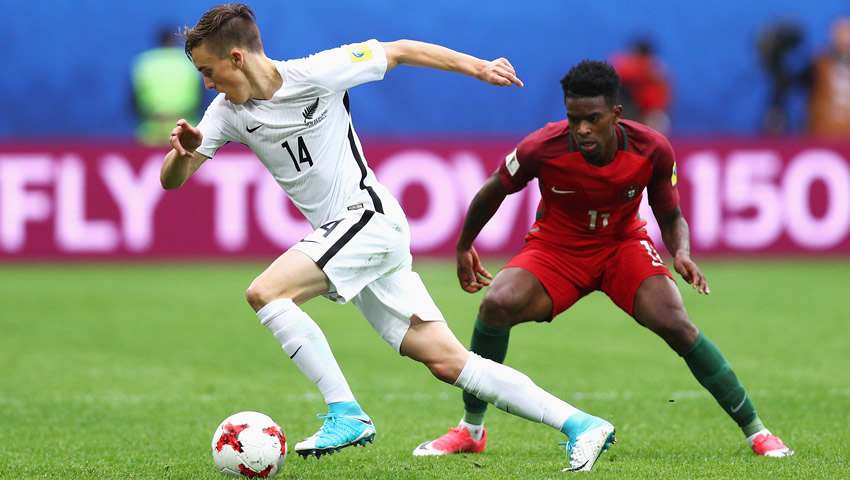 Nueva Zelanda generó escasas jugadas de peligro.