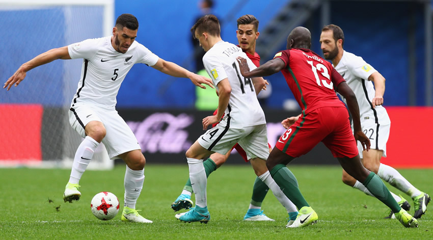 Poco dominio tuvo el conjunto de Nueva Zelanda a lo largo del encuentro. 