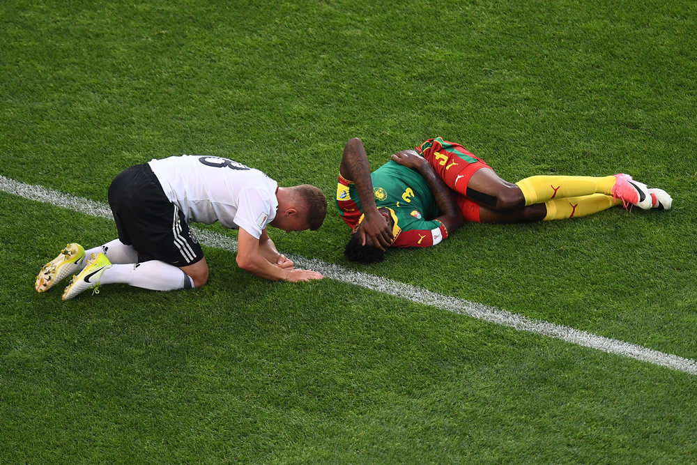 Lo mejor del Alemania-Camerún, en imágenes