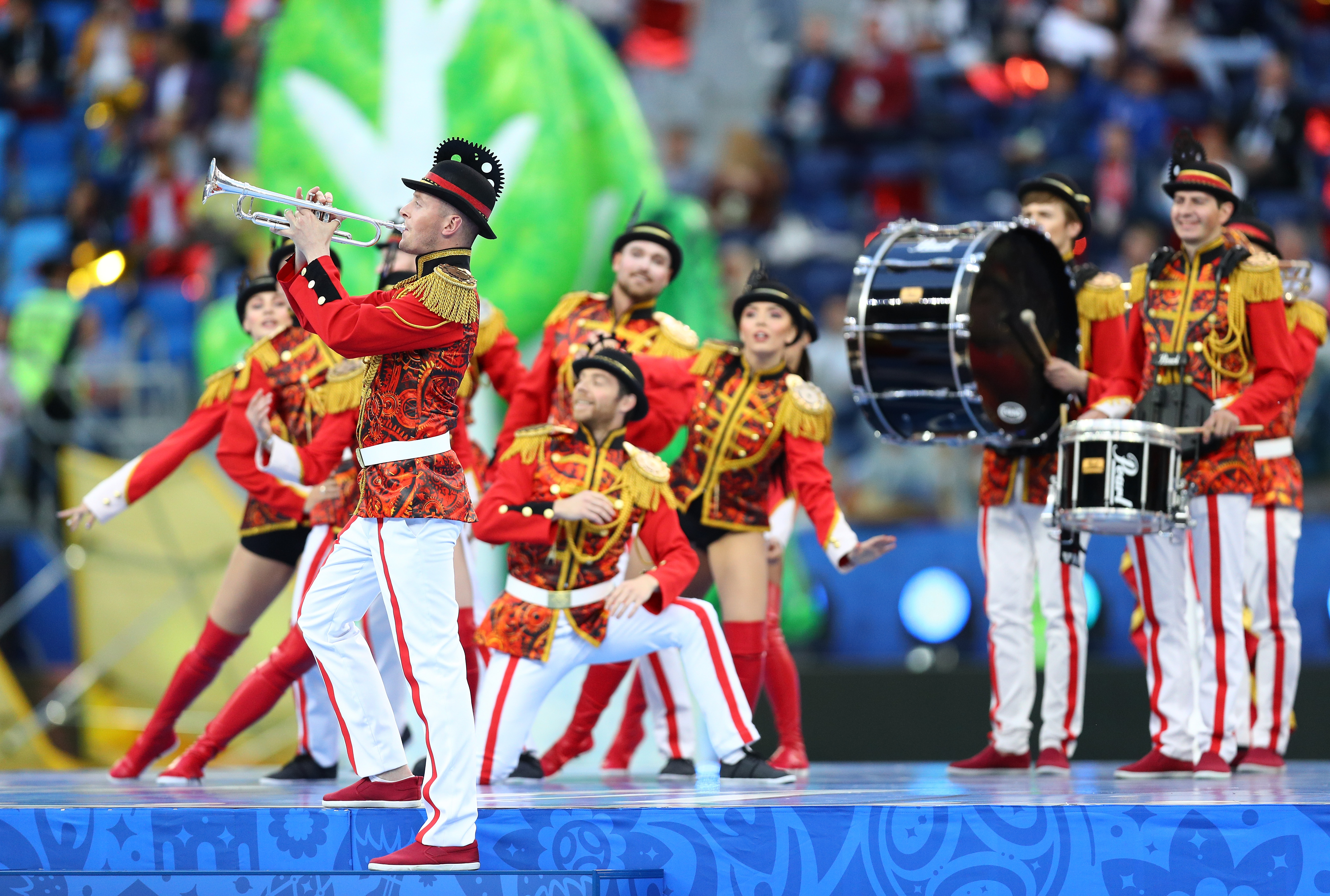 Color, ritmo y futbol en el adiós a la Confederaciones