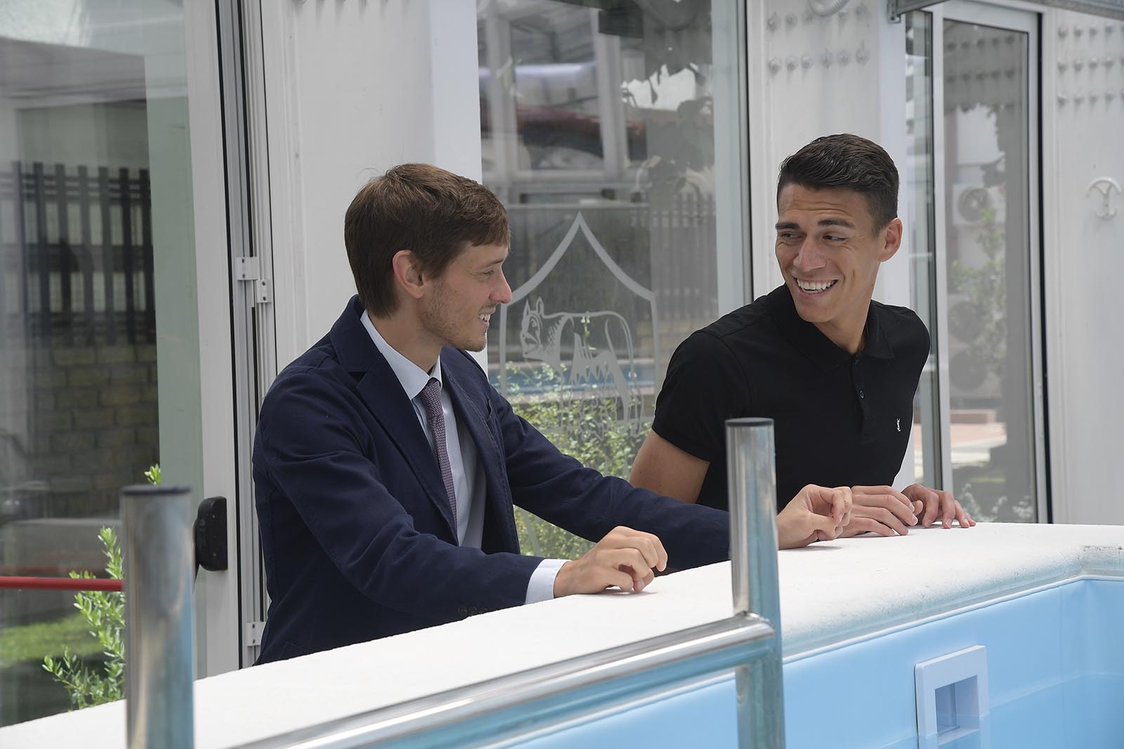 Así fue el primer día de Héctor Moreno con la Roma