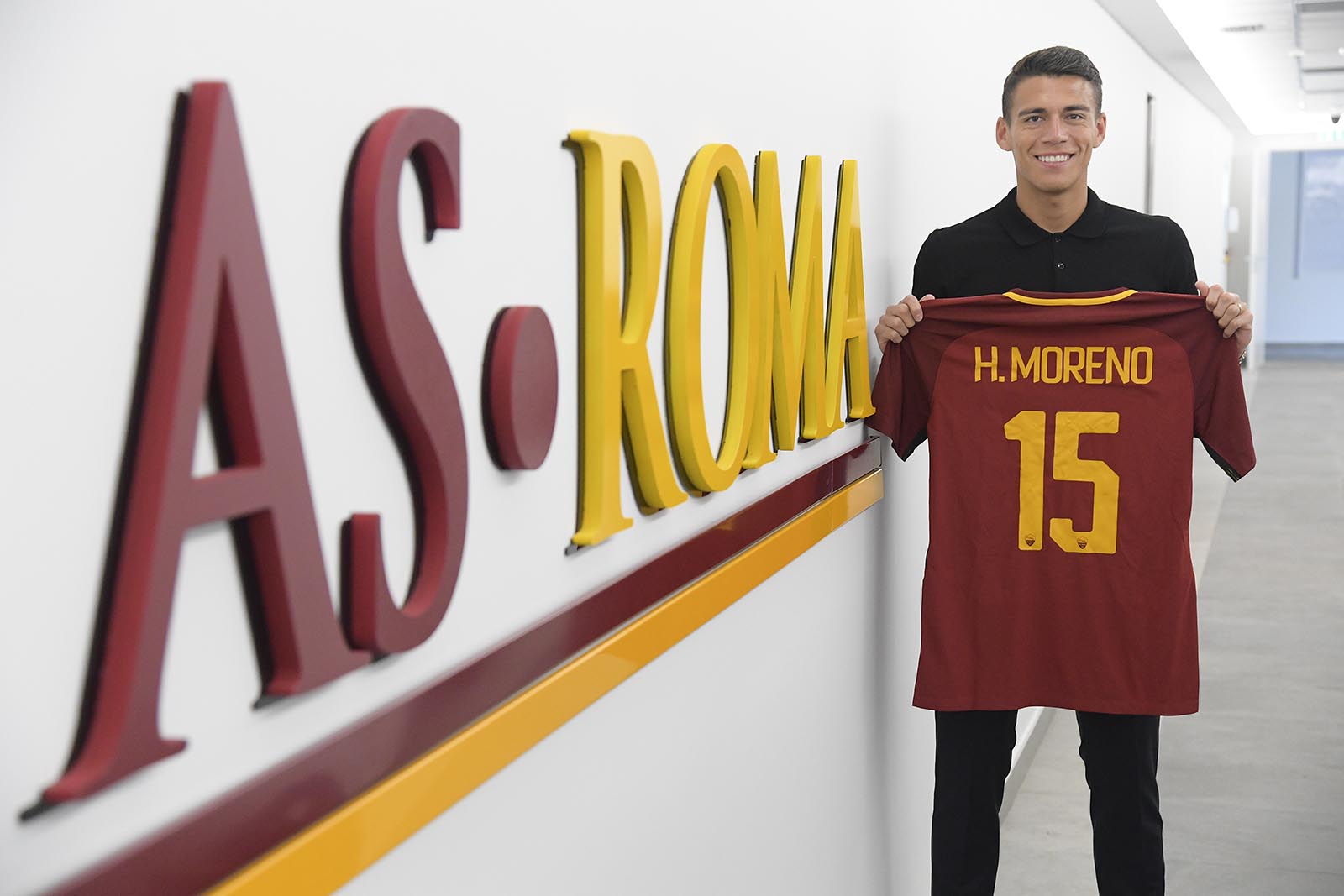 Así fue el primer día de Héctor Moreno con la Roma