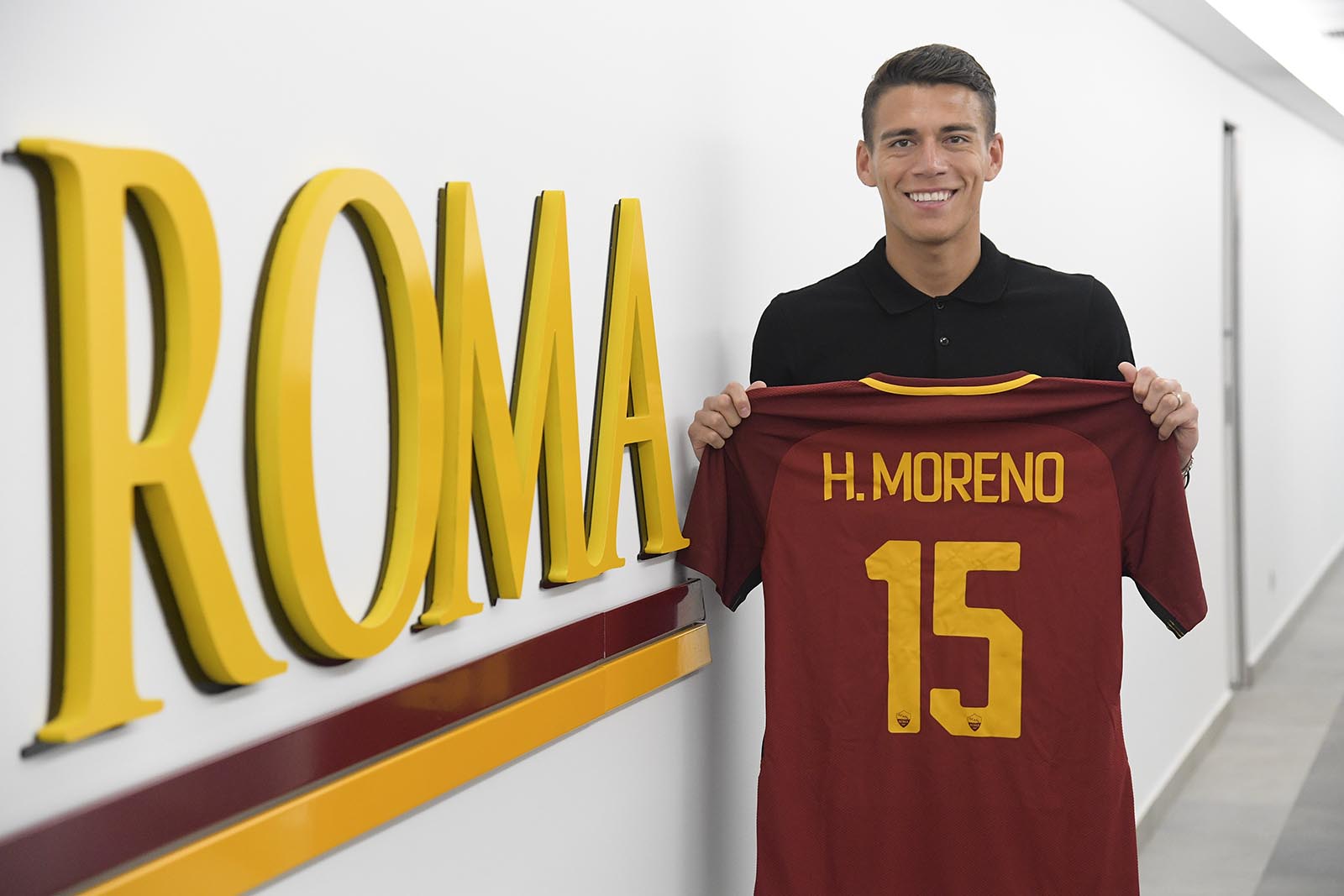 Así fue el primer día de Héctor Moreno con la Roma