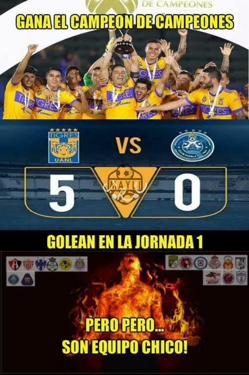 ¡Tigres de miedo! De lo que se salvó la Juve... en los memes