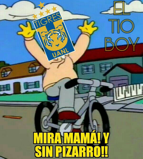 ¡Tigres de miedo! De lo que se salvó la Juve... en los memes
