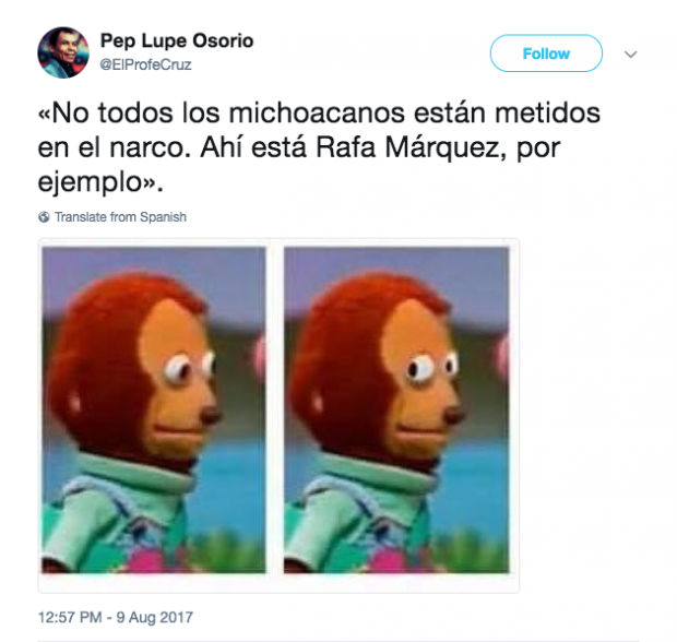 Los mejores memes del tema Rafael Márquez y la acusación de nexos con el narco.