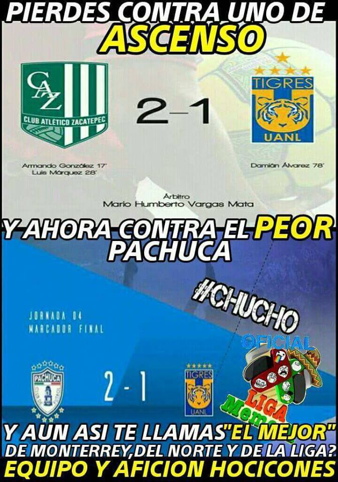 Los memes regios de la J4 - A2017