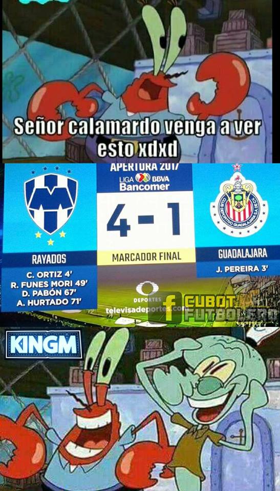 Los mejores memes de la Jornada 4 del Apertura 2017 de la Liga MX.
