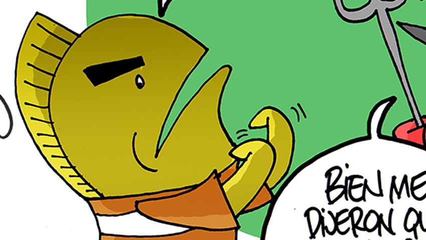 Pez bravucón