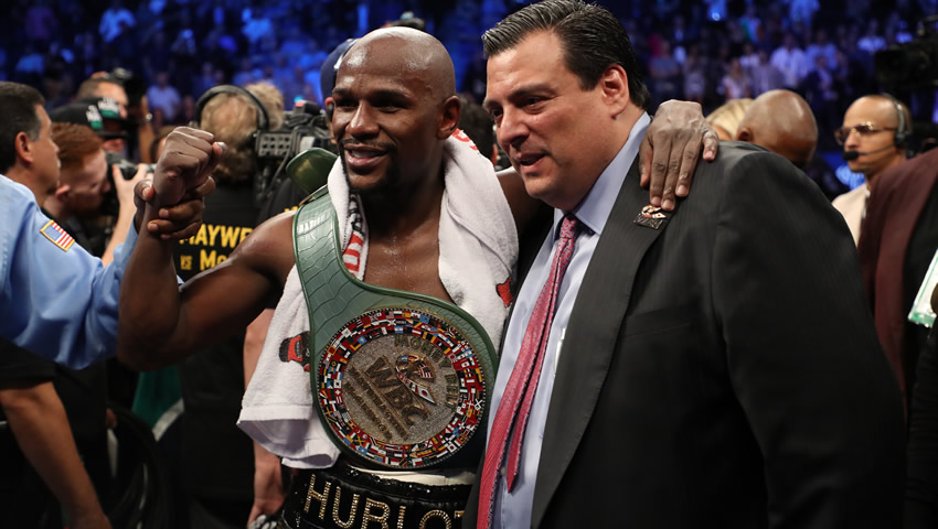 Mayweather venció por nocaut técnico a McGregor