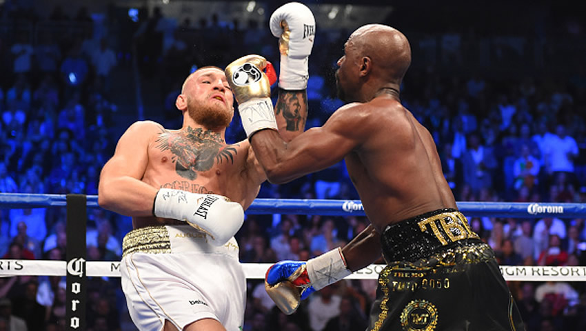 Mayweather venció por nocaut técnico a McGregor
