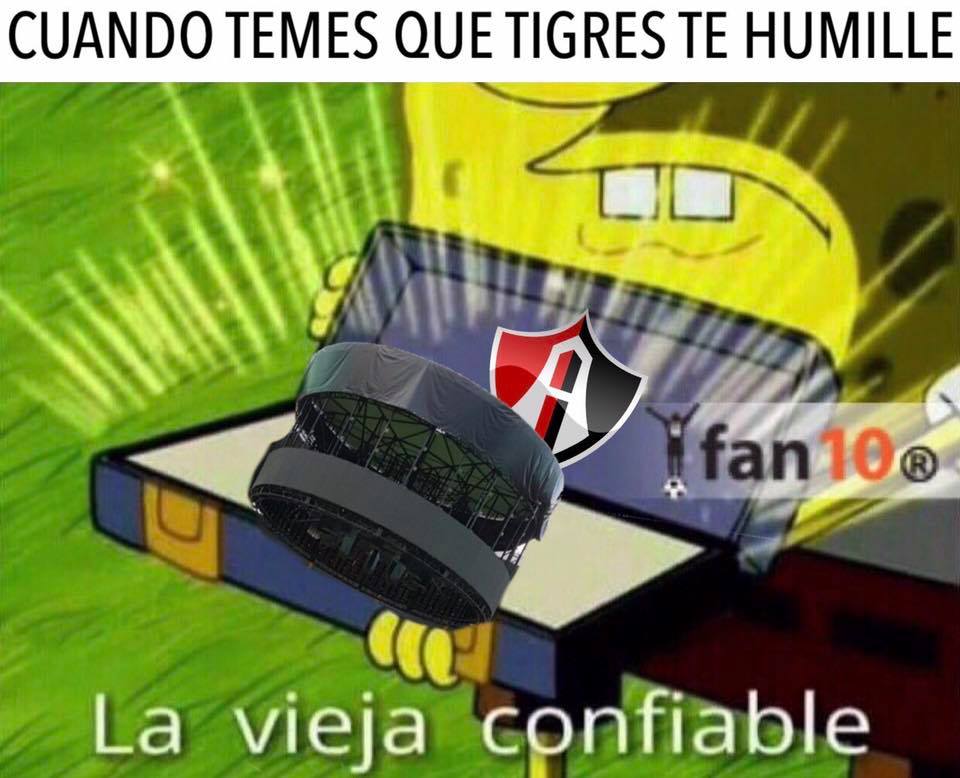 Atlas y el Jalisco, la burla de la afición Tigre en los memes