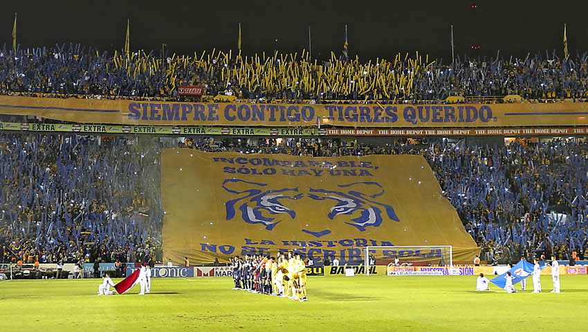 Tigres estadio Volcán