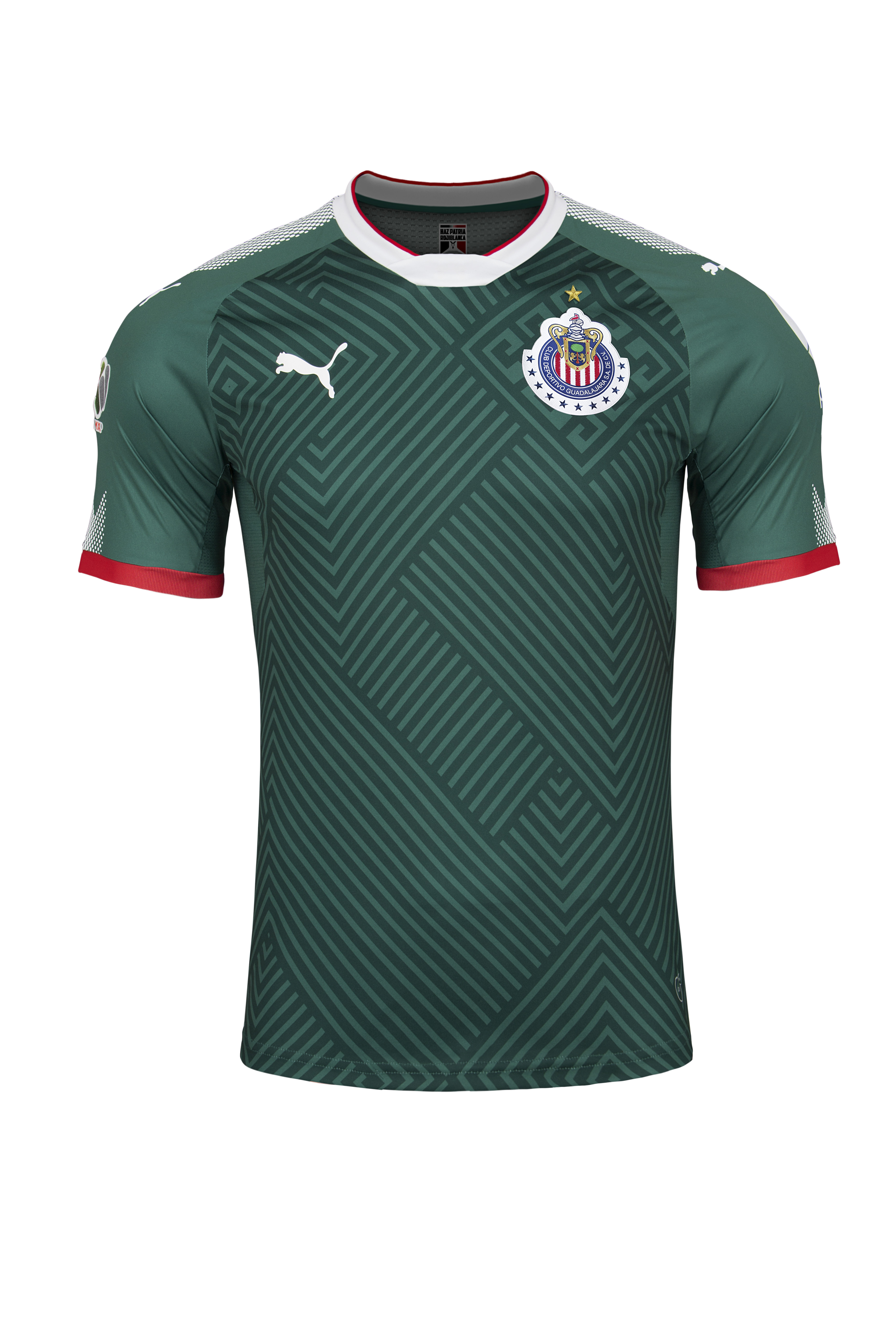 Chivas se pone verde con su nuevo uniforme 