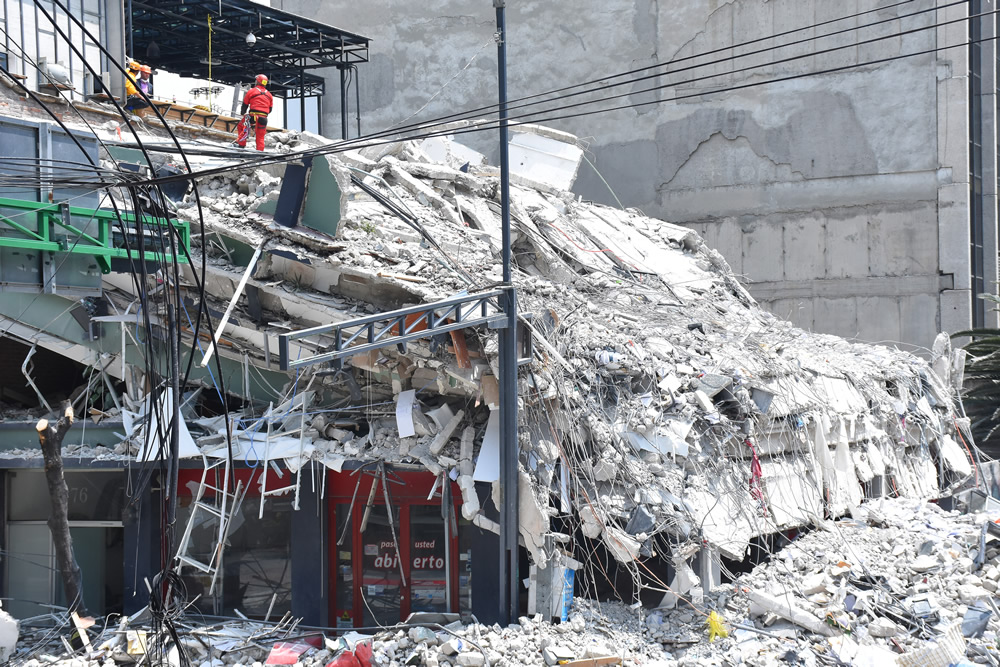 Las imágenes que dejó el devastador sismo