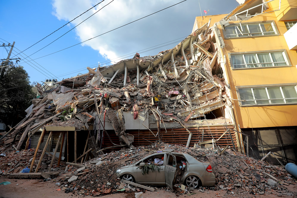 Las imágenes que dejó el devastador sismo