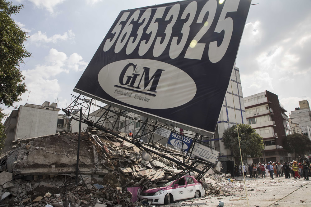 Las imágenes que dejó el devastador sismo