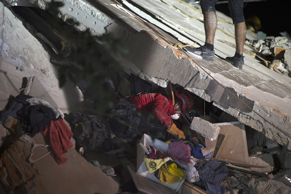 Las imágenes que dejó el devastador sismo