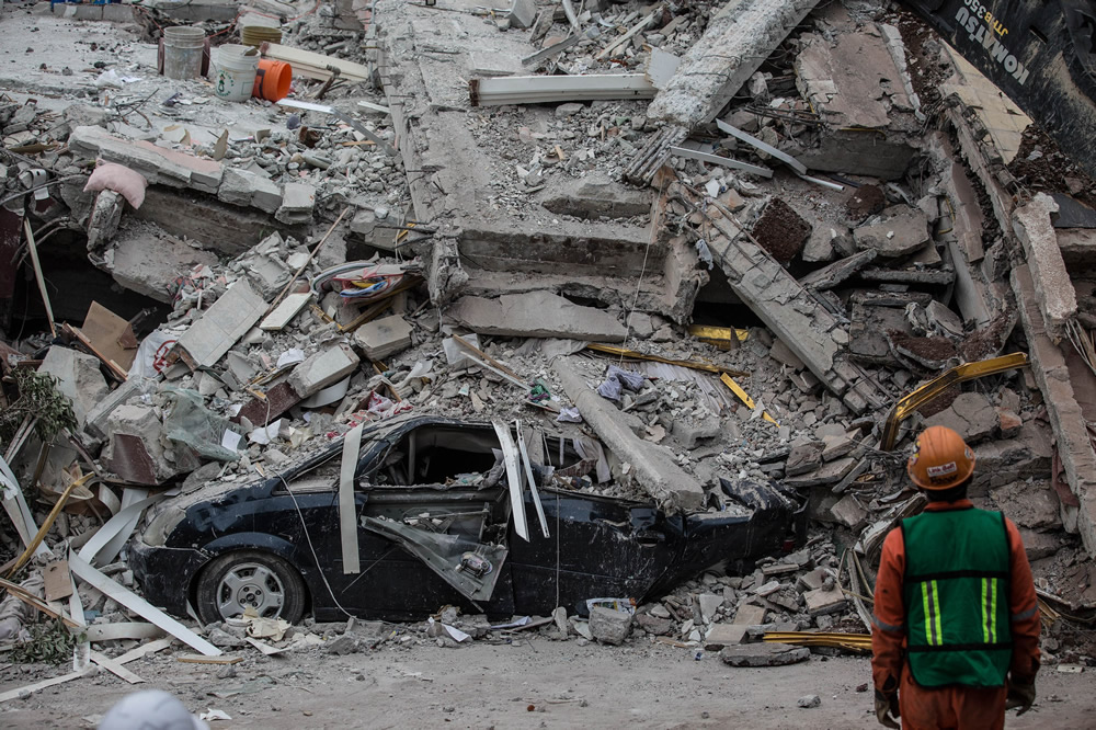 Las imágenes que dejó el devastador sismo