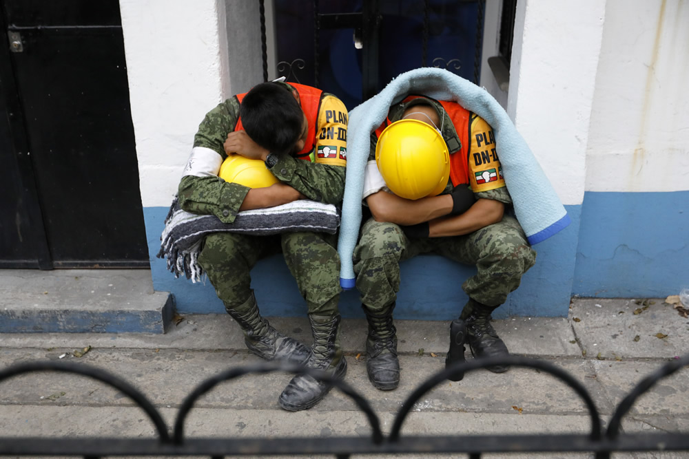 Las imágenes que dejó el devastador sismo