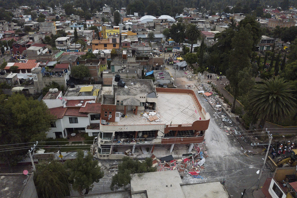 Las imágenes que dejó el devastador sismo